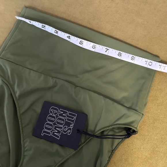 Free People x IT’S NOW COOL Contour High-Waisted Surf Bottoms in Pesto Sz S 97 - Picture 11 of 14